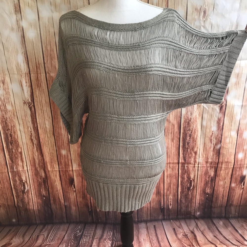 Herra Gray Shortsleeved Sweater